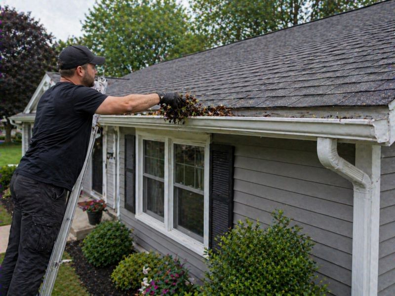 Clogged Gutter Clearing in Monmouth County, NJ