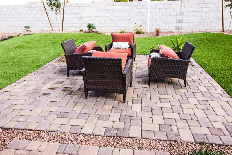Outdoor Paver Area