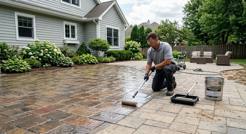 Porch Concrete Sealing in Kansas City, KS