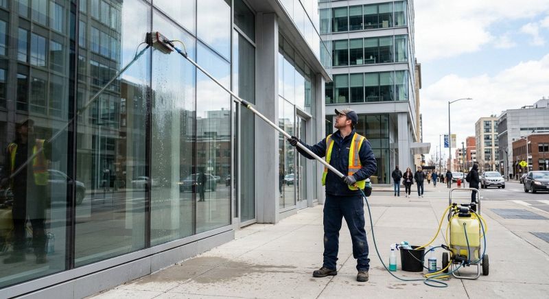 Storefront Window Cleaning in Denver County, CO