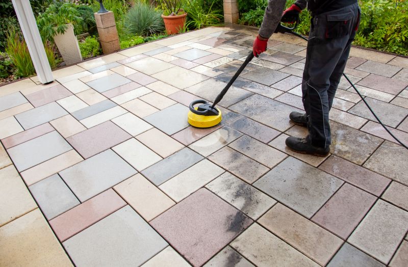 Paver Cleaning and Sealing